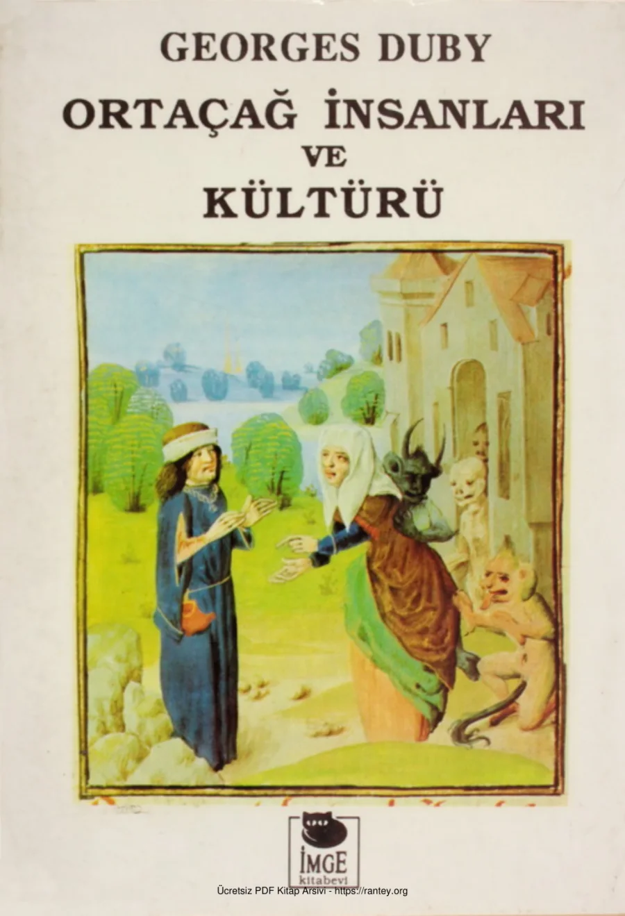Ortaçağ İnsanları ve Kültürü İmge Yayınları kapak görseli