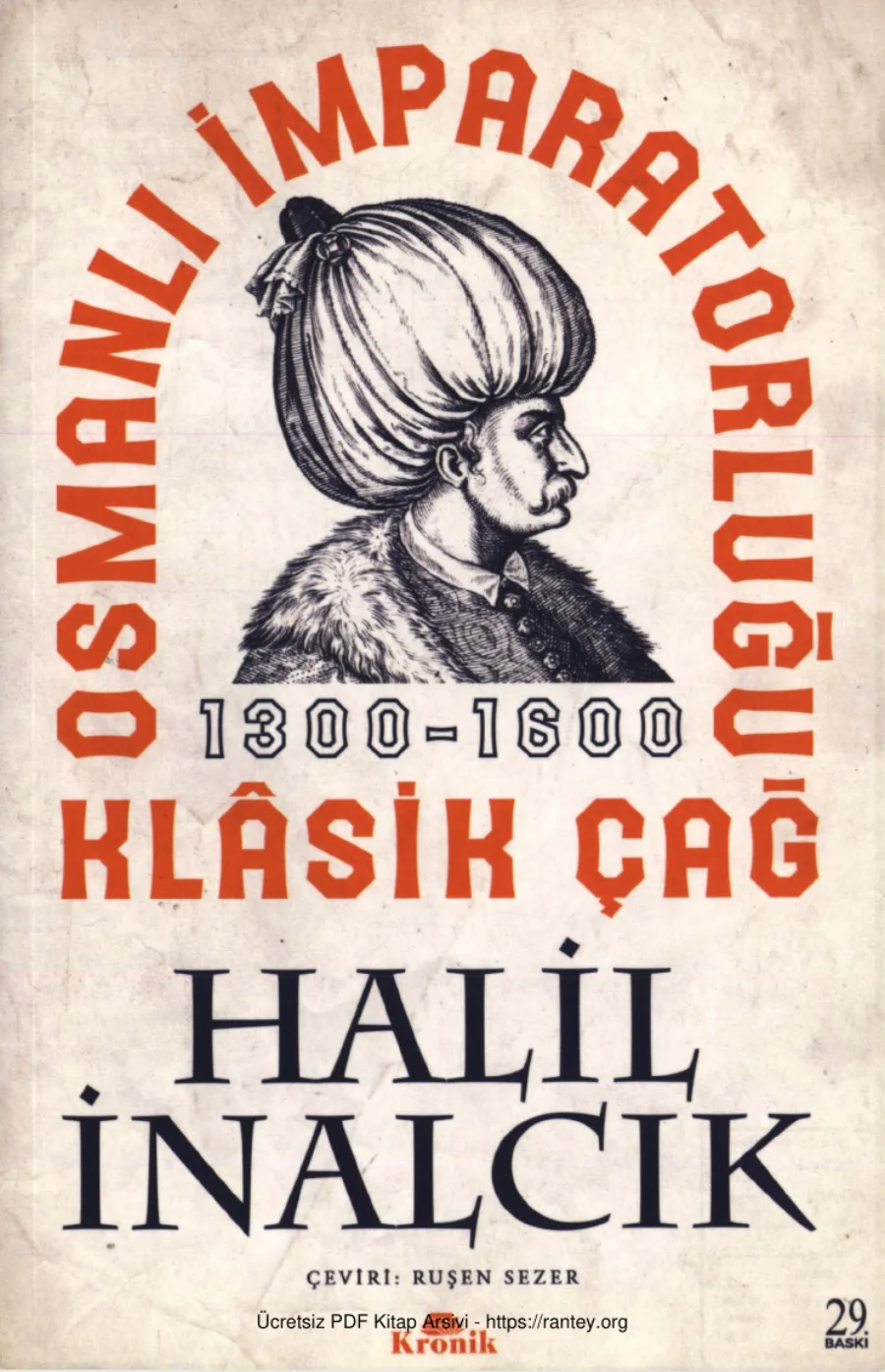 Osmanlı İmparatorluğu Klsik Çağ 1300 1600 kapak görseli
