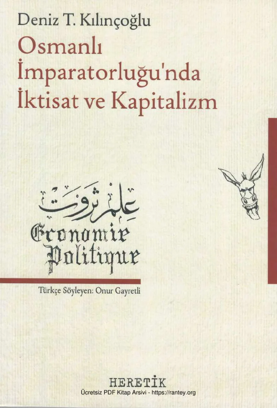 Osmanlı İmparatorluğunda İktisat ve Kapitalizm kapak görseli