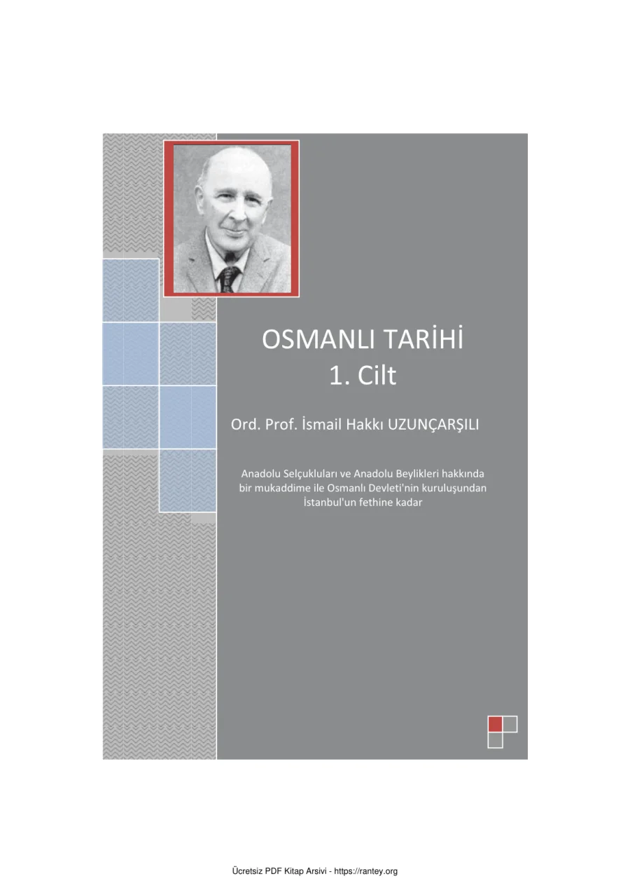 Osmanlı Tarihi 6 cilt birden PDF değil ama PDf sayfa numaraları var kapak görseli