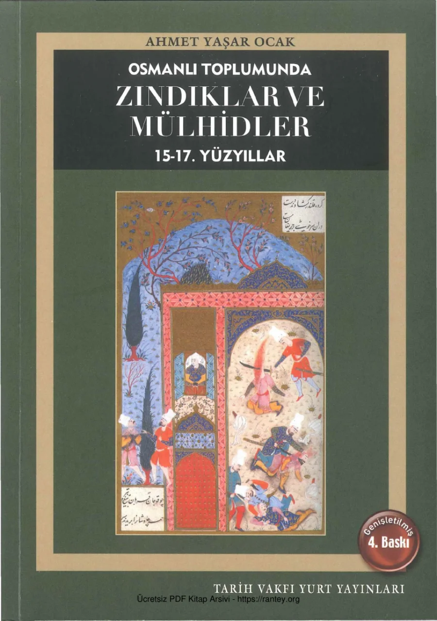 Osmanlı Toplumunda Zındıklar ve Mülhidler 15 17 Yüzyıllar kapak görseli