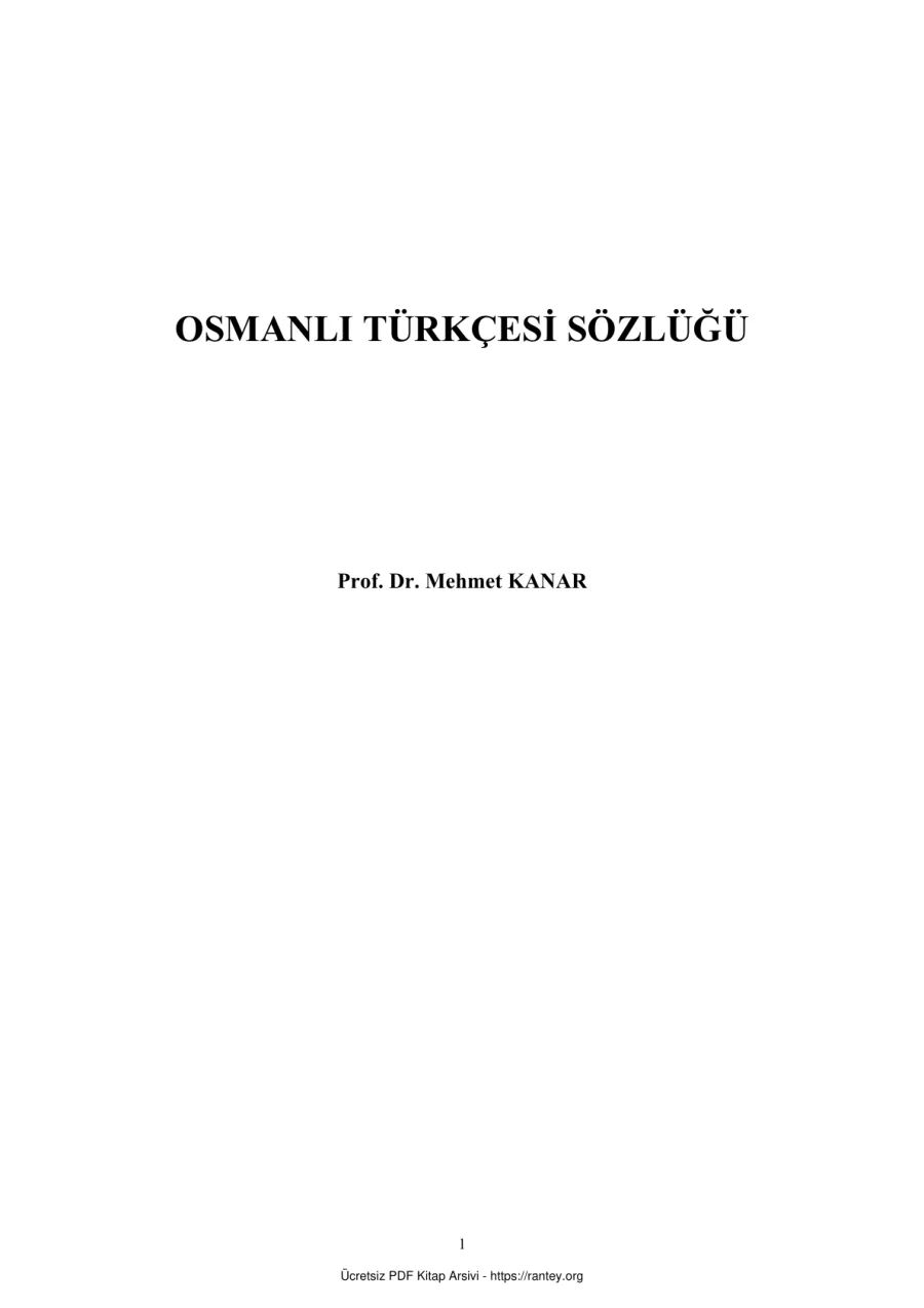 Osmanli Turkcesi Sozlugu kapak görseli