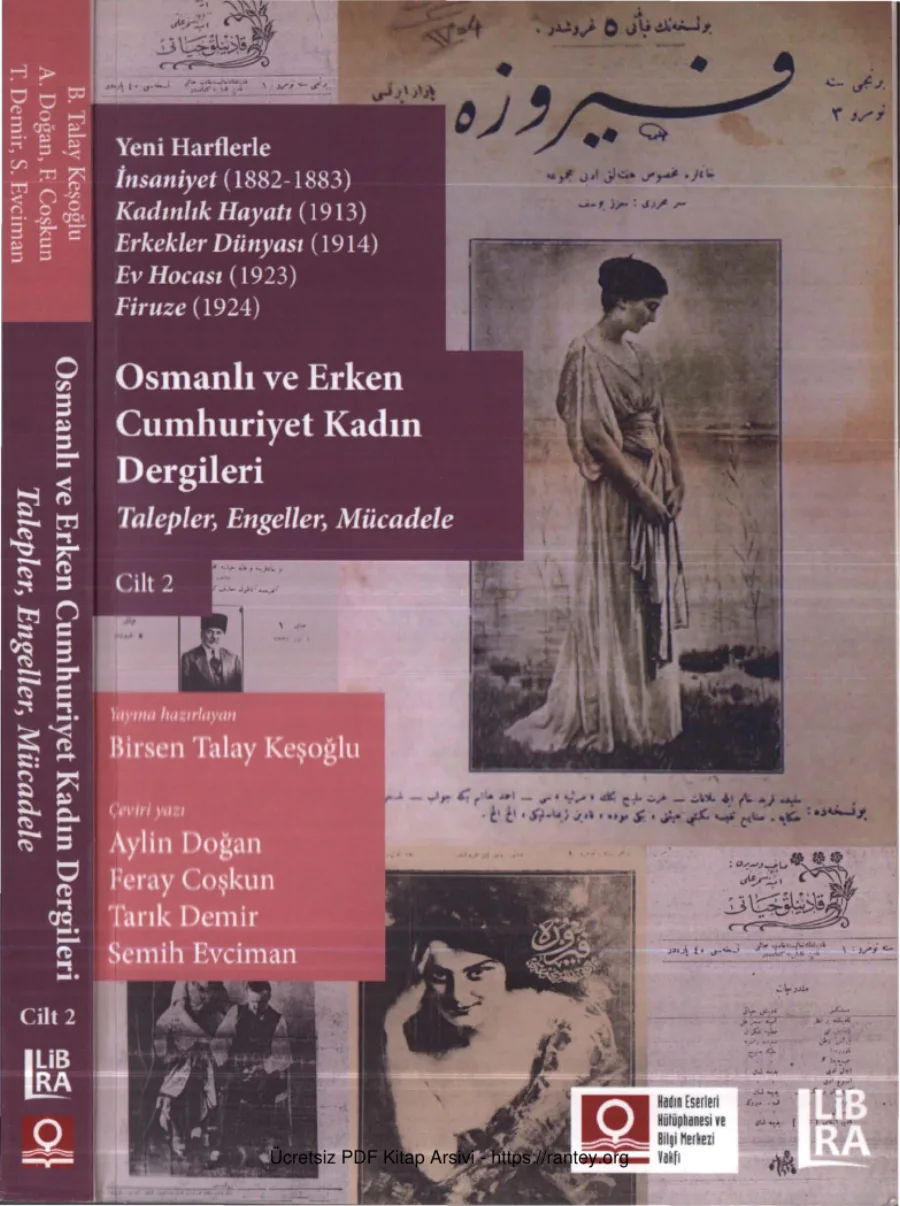 Osmanlı ve Erken Cumhuriyet Kadın Dergileri Cilt II kapak görseli
