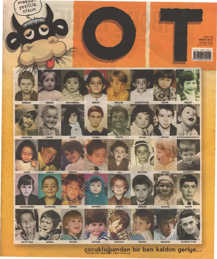 Ot Sayı 014 kapak görseli