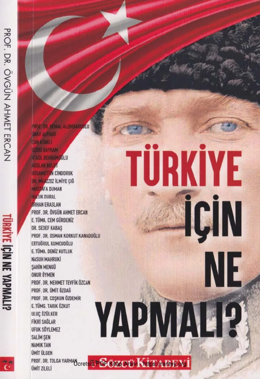 Övgün Ahmet Ercan Türkiye İçin Ne Yapmalı Sözcü Kitabevi kapak görseli