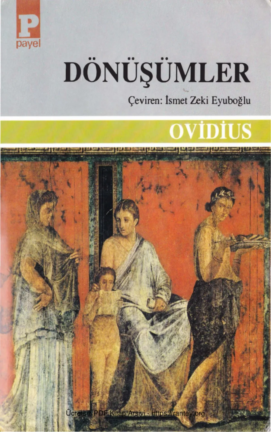 Ovidius Dönüşümler kapak görseli