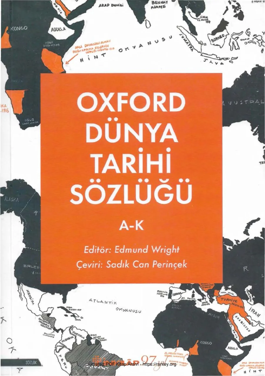 Oxford Dünya Tarihi Sözlüğü Cilt 1 A K kapak görseli