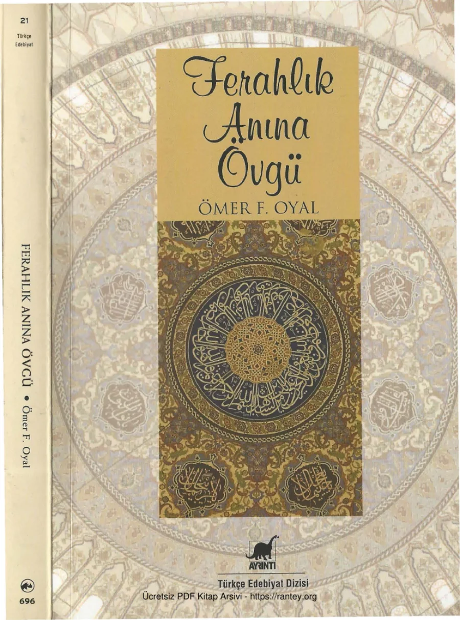Oyal Ferahlık Anına Övgü kapak görseli