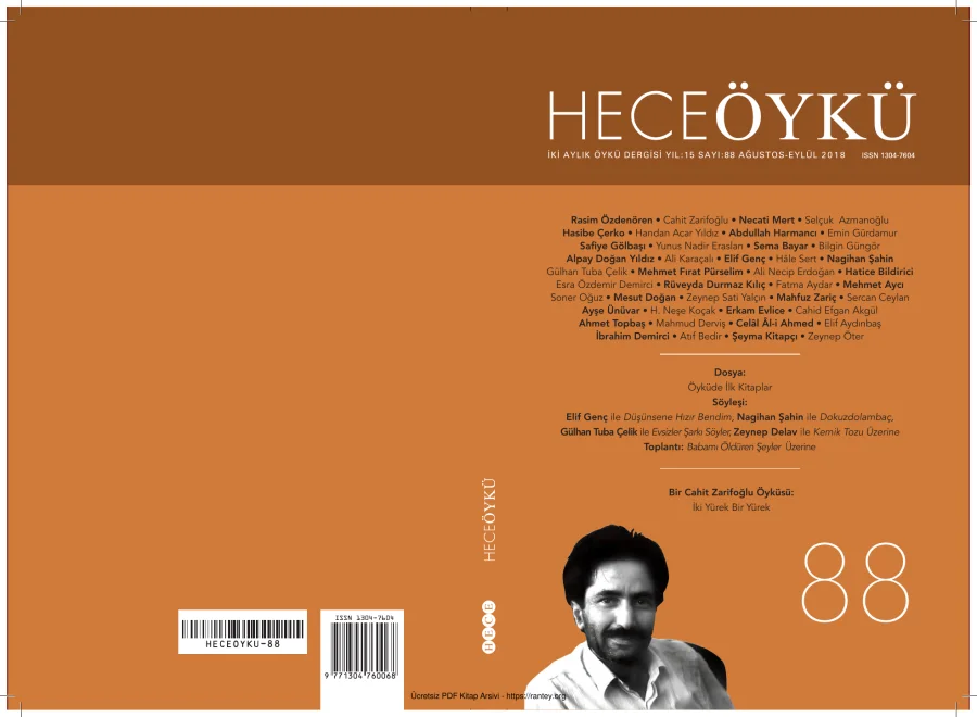 Öykü Sayı 088 kapak görseli