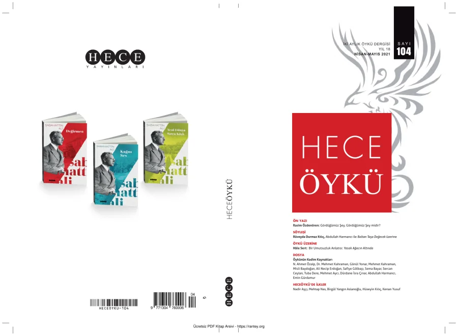 Öykü Sayı 104 kapak görseli