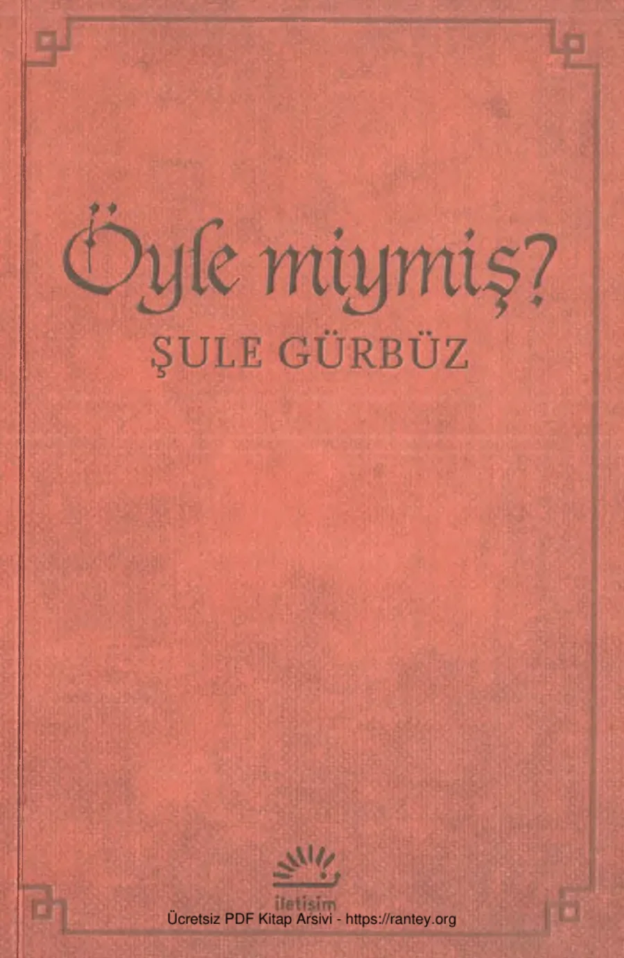 Öyle miymiş kapak görseli
