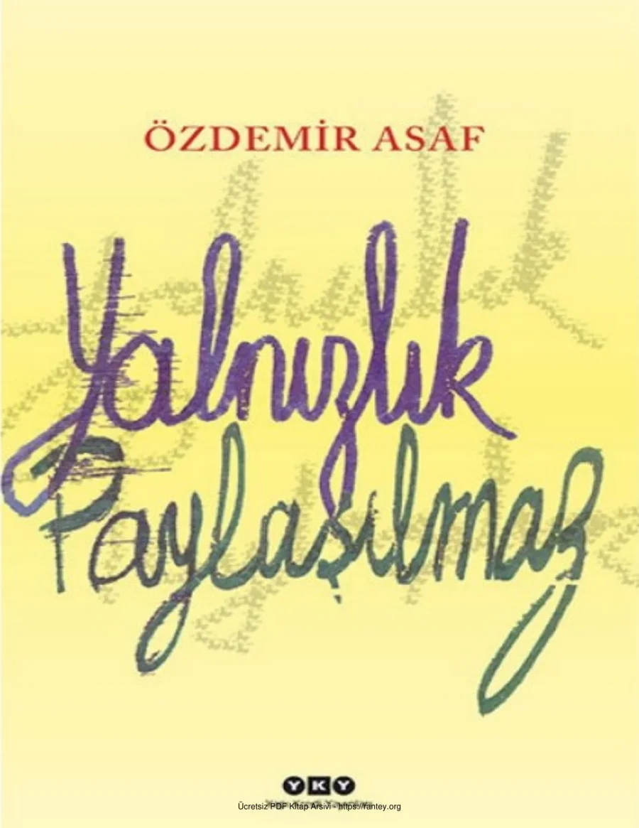 Özdemir Asaf kapak görseli