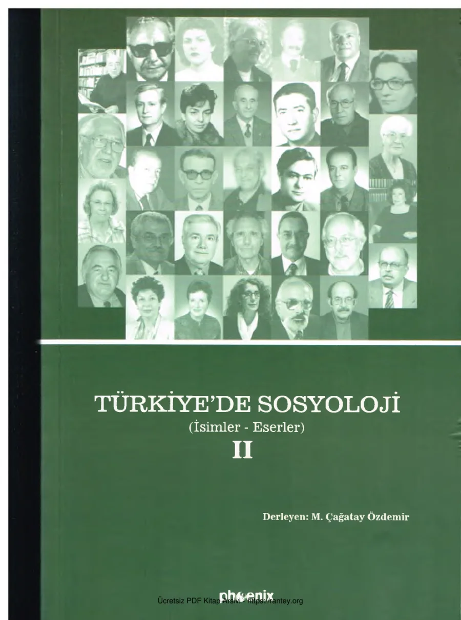 Özdemir Türkiyede Sosyoloji İsimler Eserler II kapak görseli