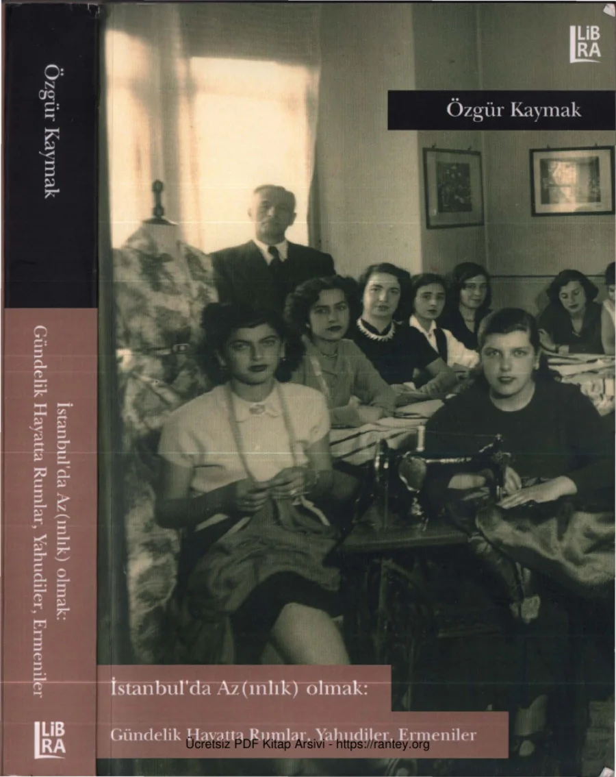 Özgür Kaymak İstanbulda Azınlık Olmak kapak görseli