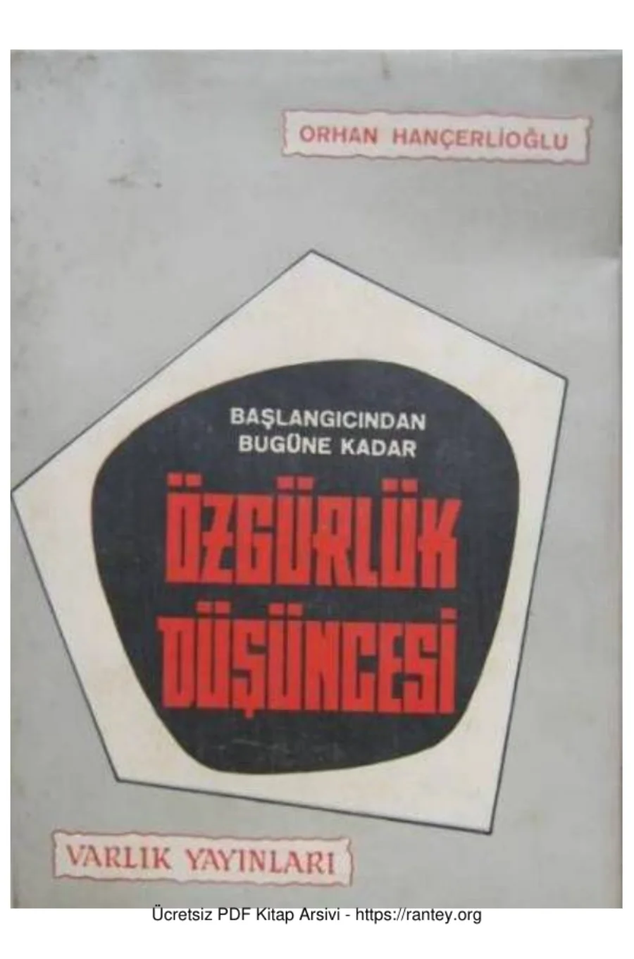 Özgürlük Düşüncesi kapak görseli
