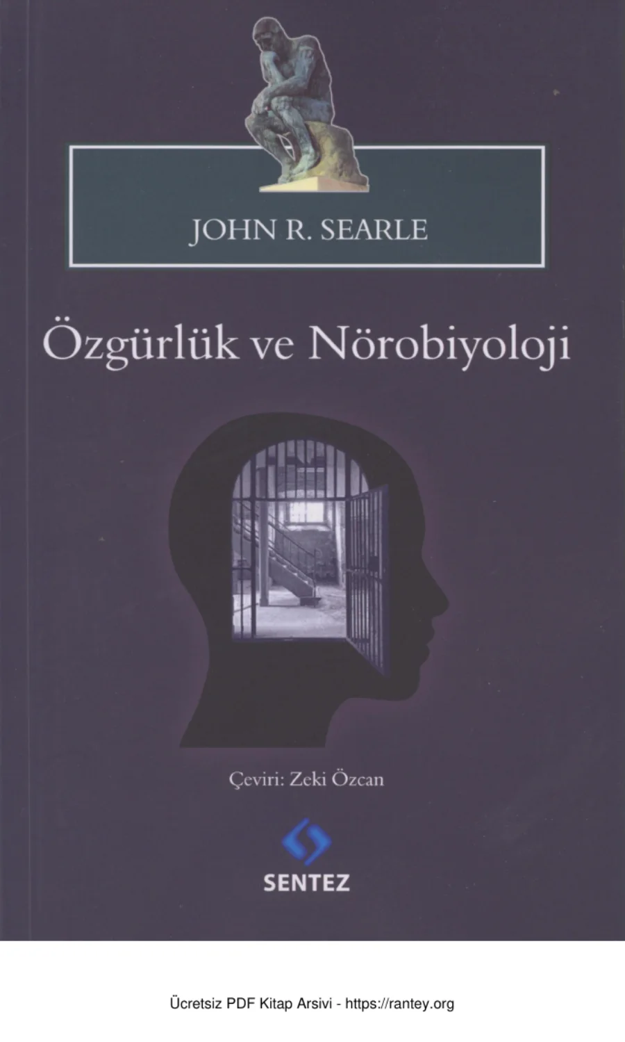 Özgürlük ve Nörobiyoloji Sentez Yayınları kapak görseli