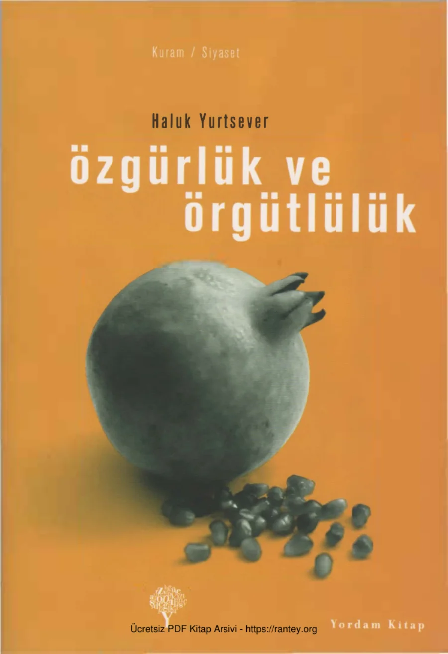 Özgürlük ve Örgütlülük kapak görseli
