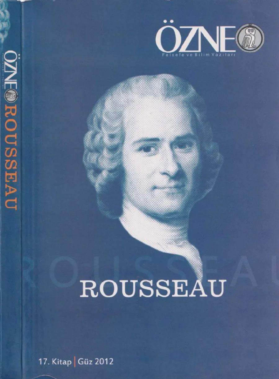 Özne Sayı 17 Rousseau Güz kapak görseli