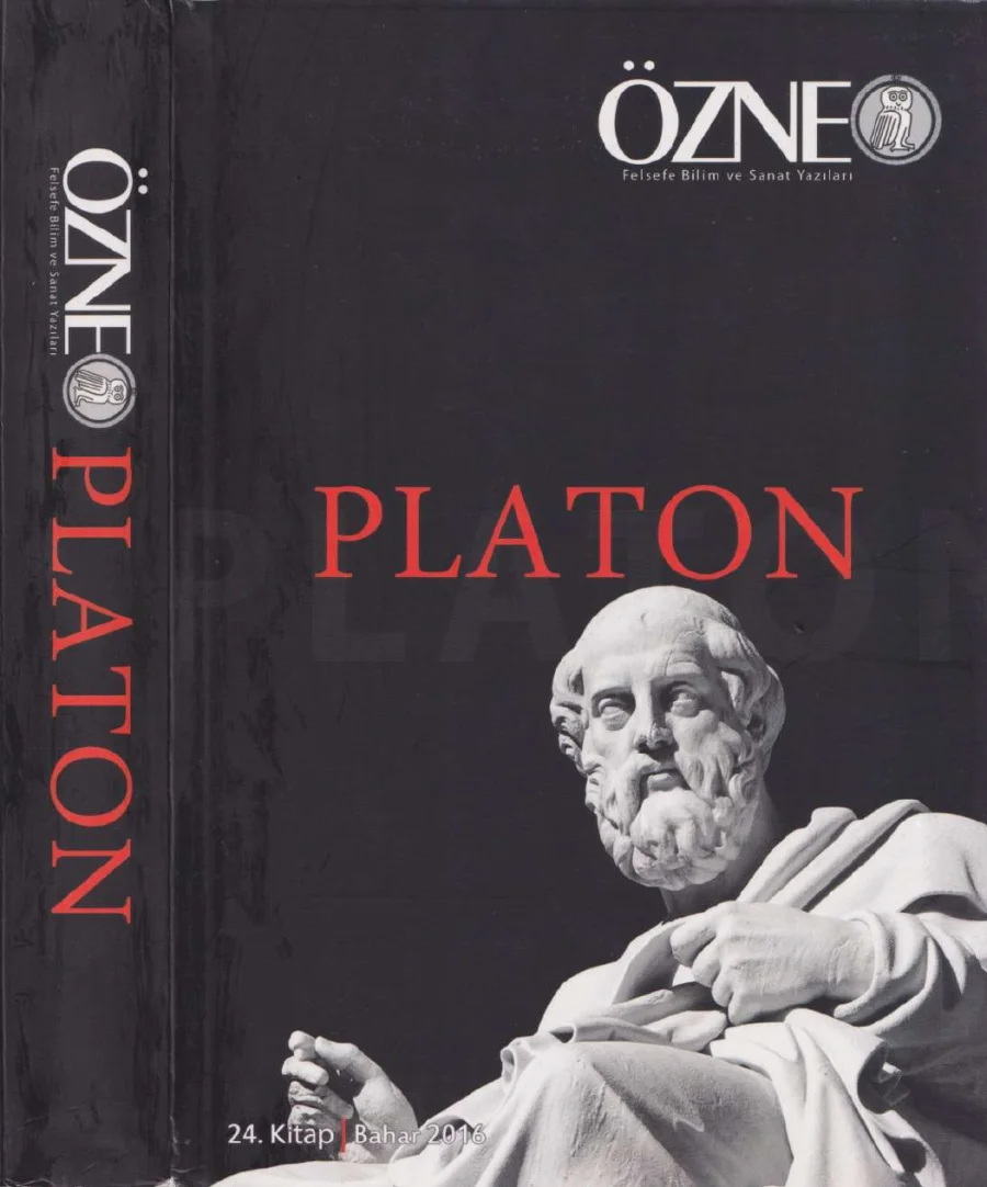 Özne Sayı 24 Platon Bahar kitap kapağı