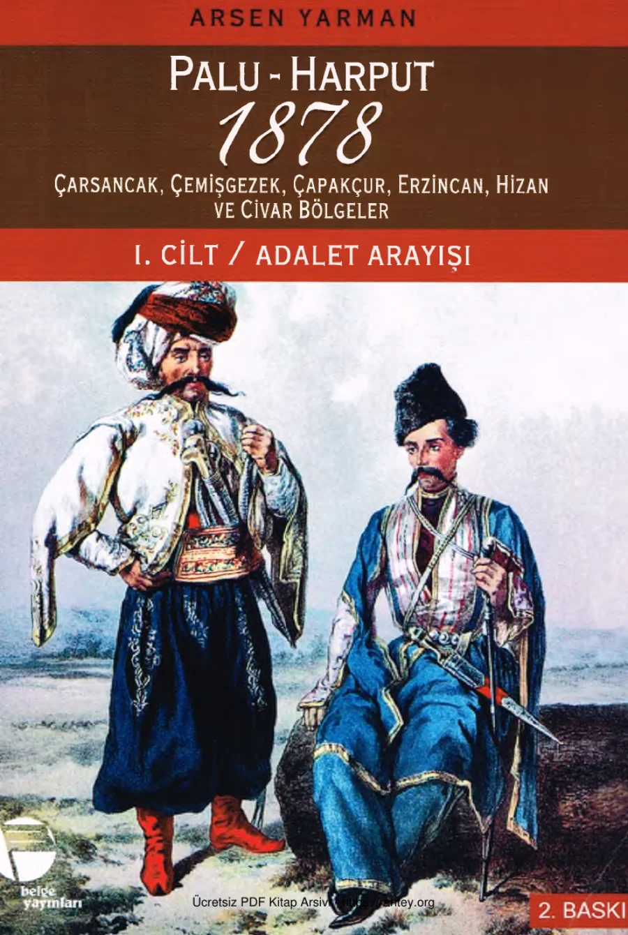 Palu-Harput 1878 Cilt I: Adalet Arayışı kapak görseli