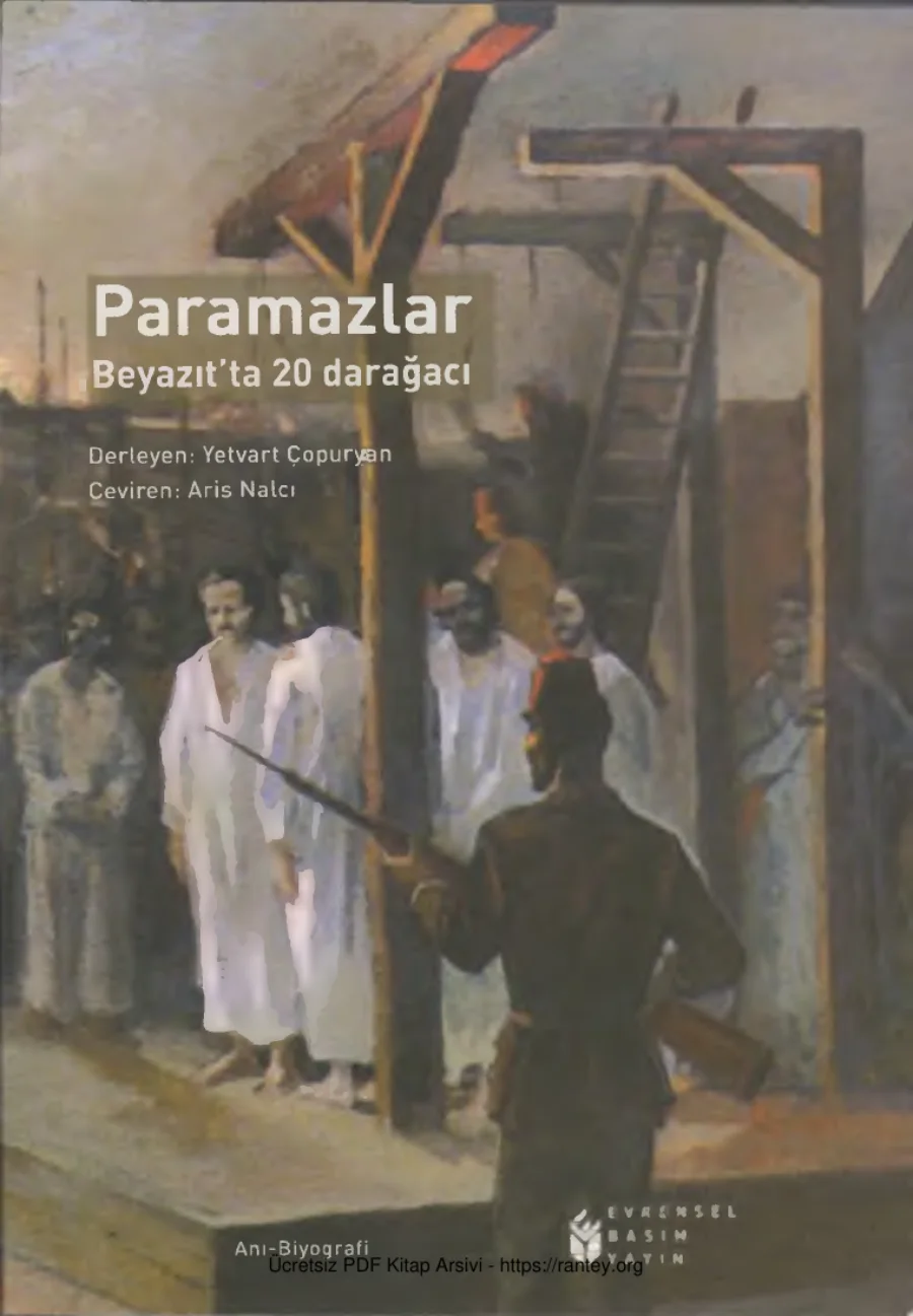Paramazlar Beyazıtta 20 Darağacı Evrensel Basım Yayın kapak görseli
