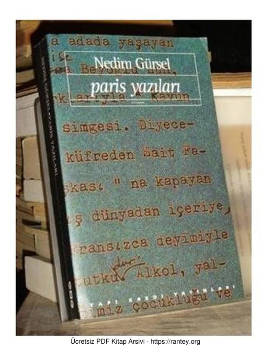 Paris Yazıları kapak görseli