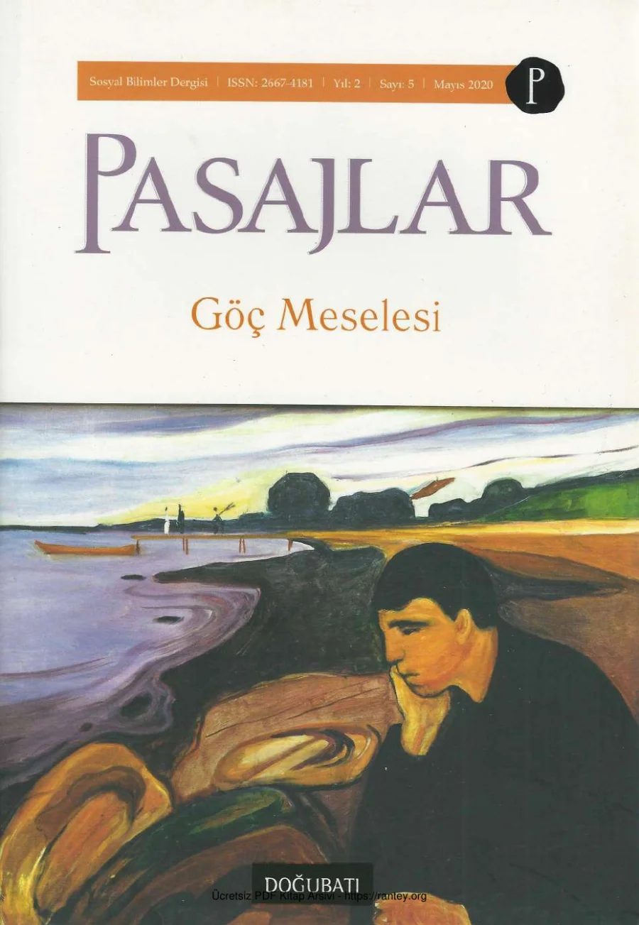 Pasajlar Sayı 05 - Göç Meselesi kapak görseli