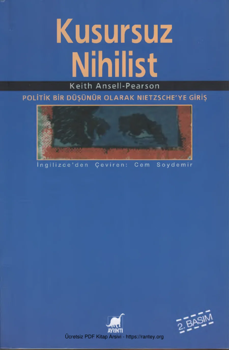 Pearson Kusursuz Nihilist kapak görseli