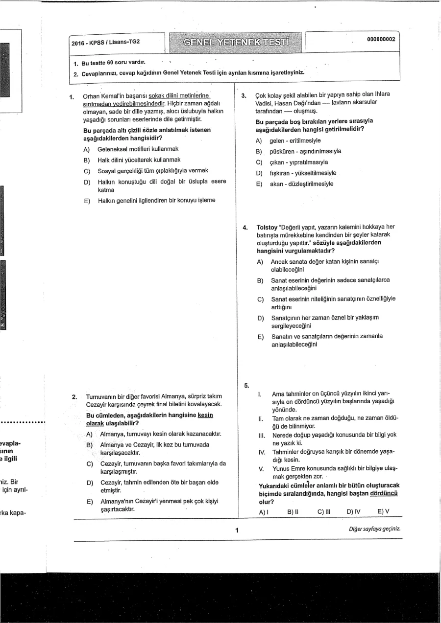 Pegem 2016 Tg2 GyGk kapak görseli