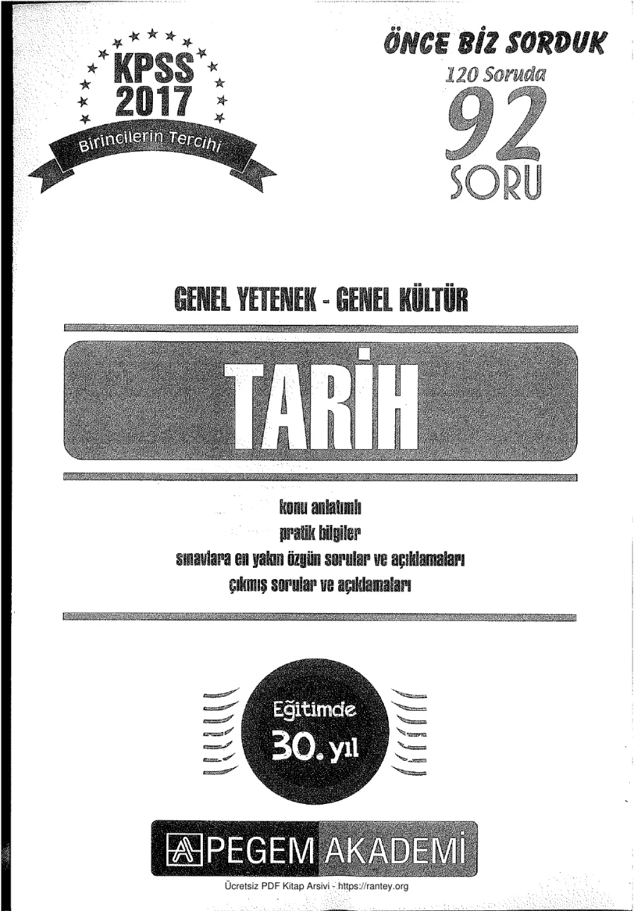 pegem 2017 tarih konu kapak görseli