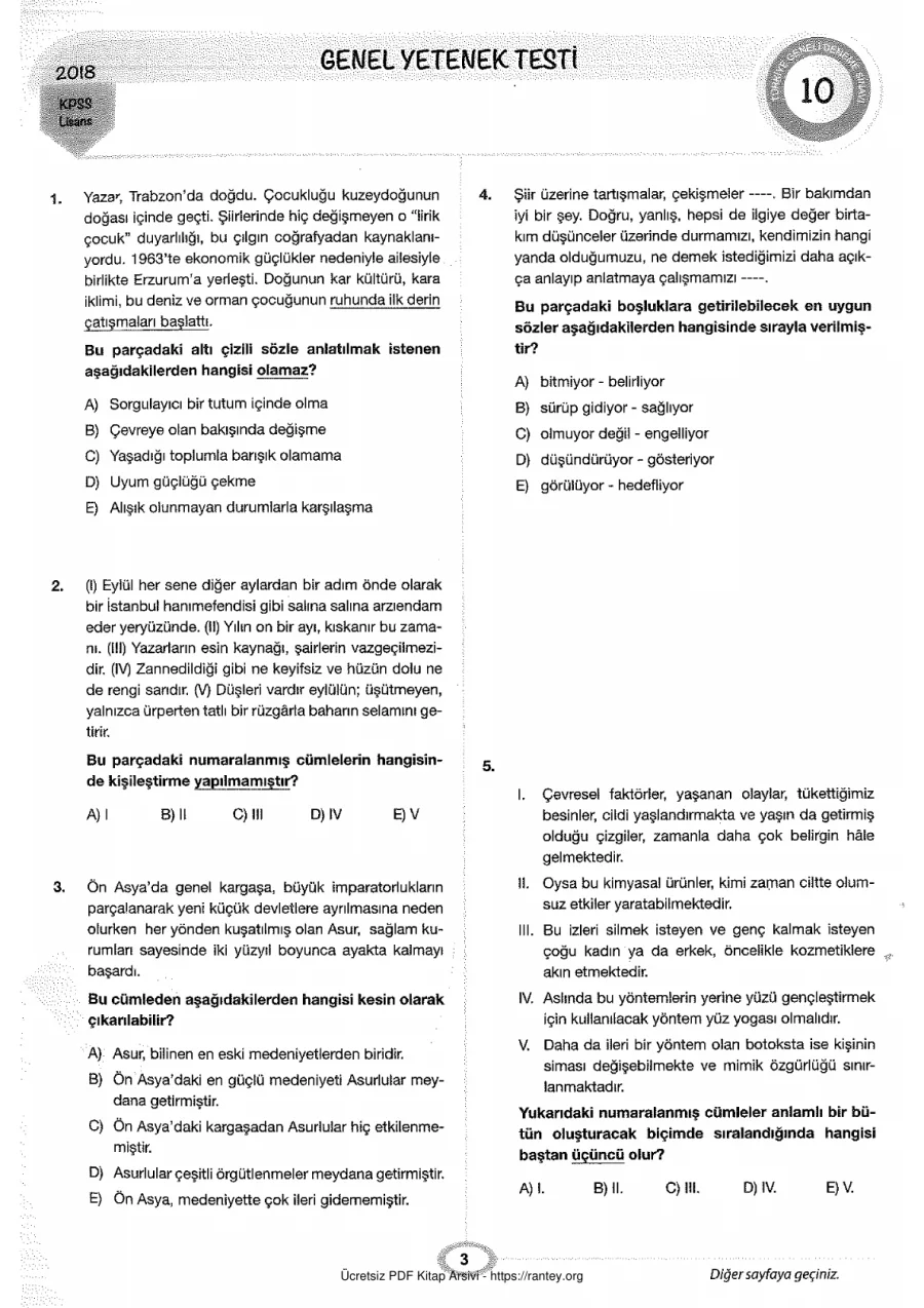 Pegem 2018 Tg10 GyGk kapak görseli