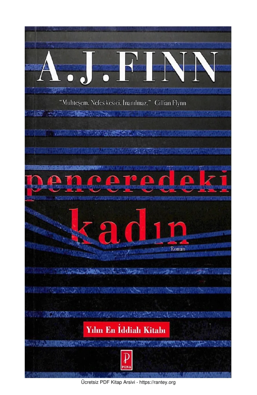 Penceredeki Kadın Pena Yayınları kapak görseli