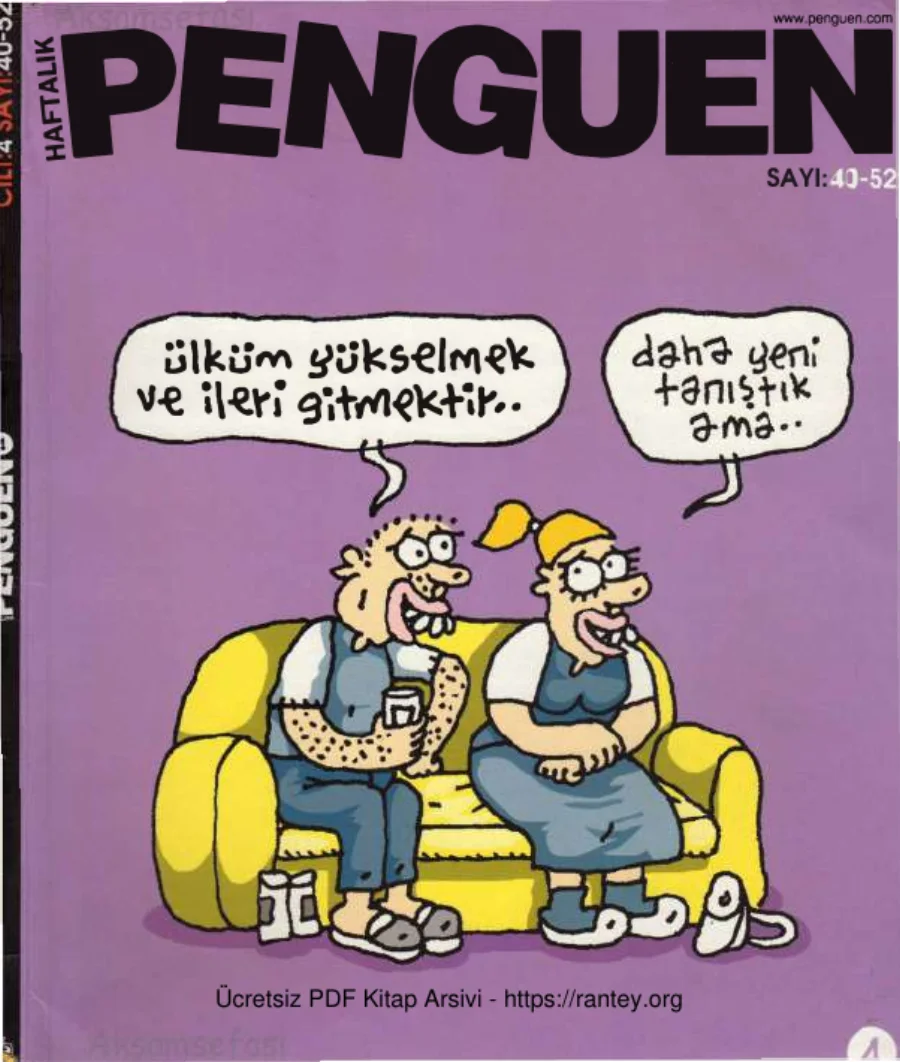 Penguen Cilt 04 Sayı 040 052 2003 kapak görseli