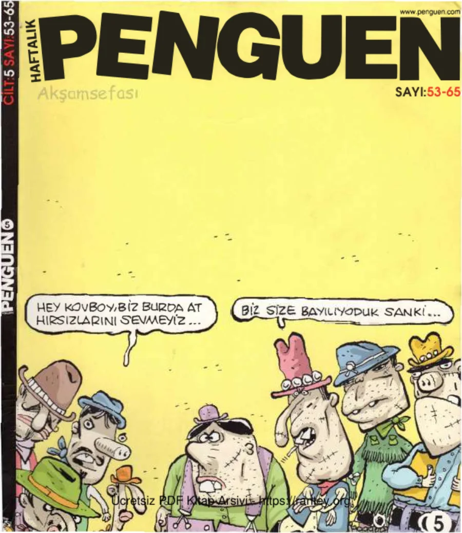 Penguen Cilt 05 Sayı 053 065 2003 kapak görseli