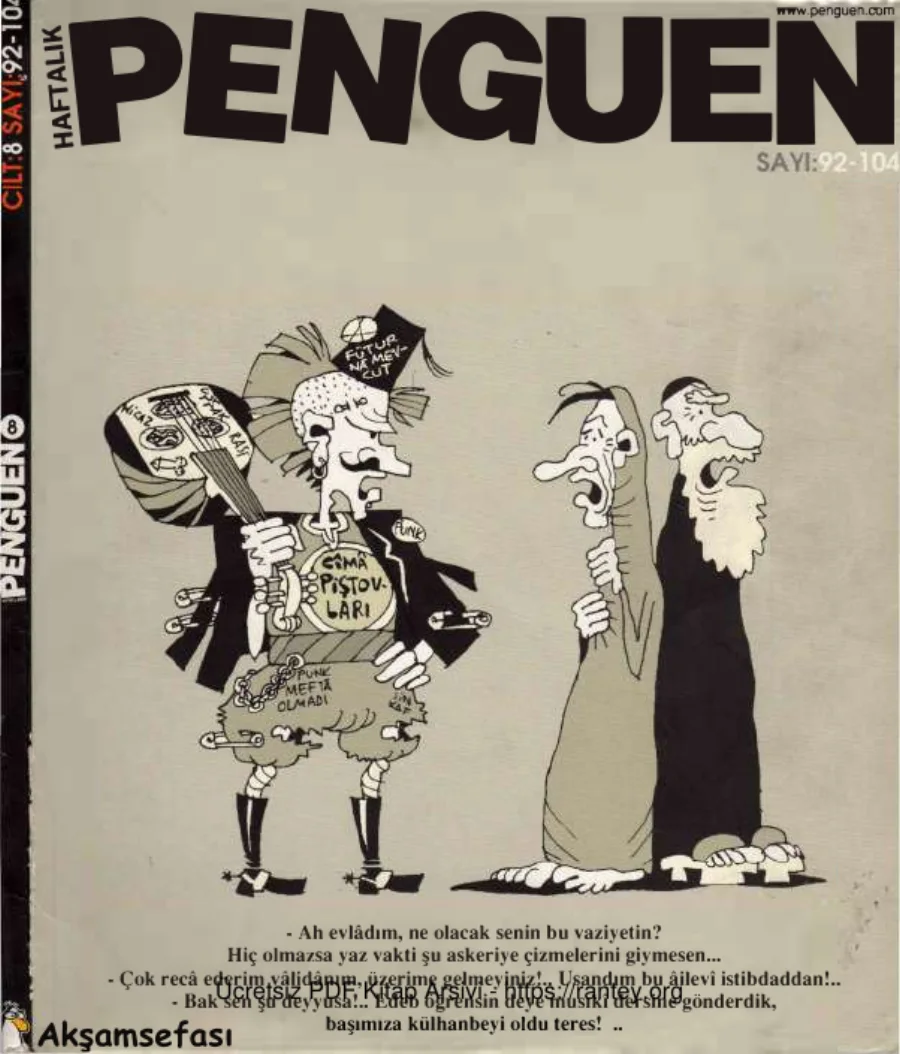 Penguen Cilt 08 Sayı 092 104 2004 kapak görseli