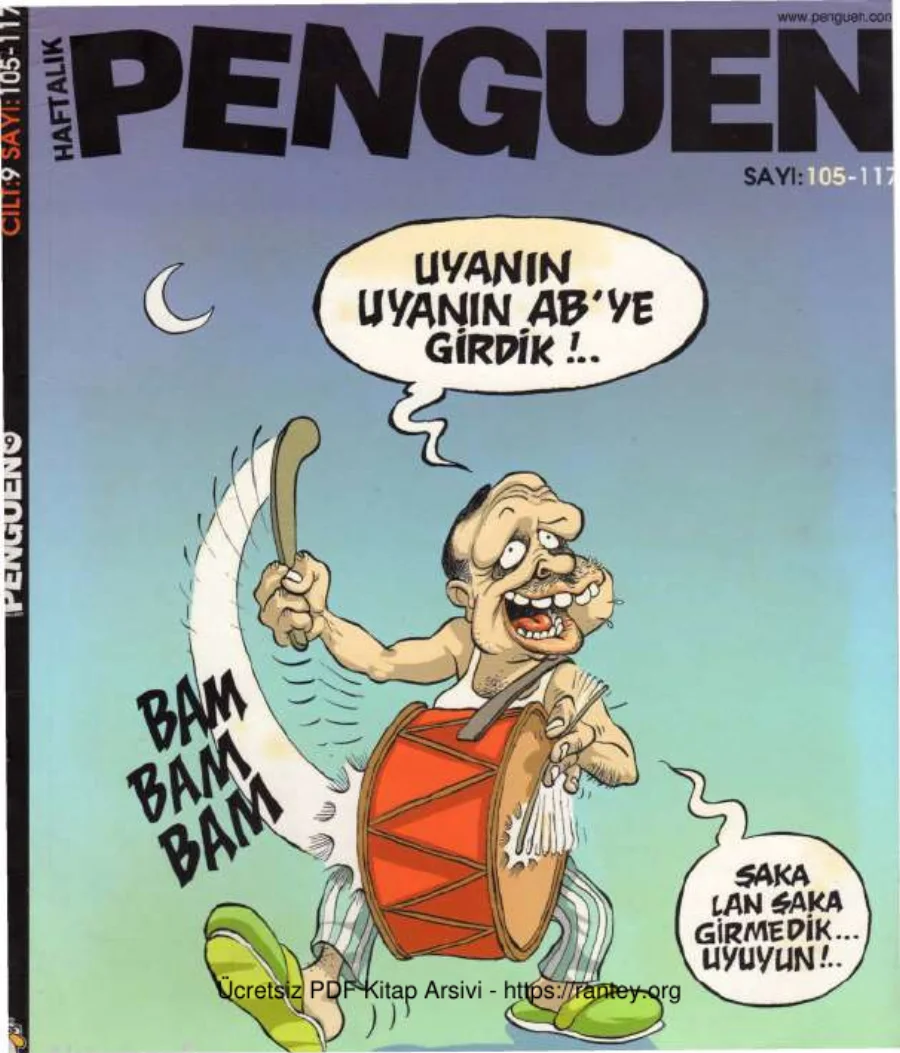 Penguen Cilt 09 Sayı 105 117 2004 kapak görseli