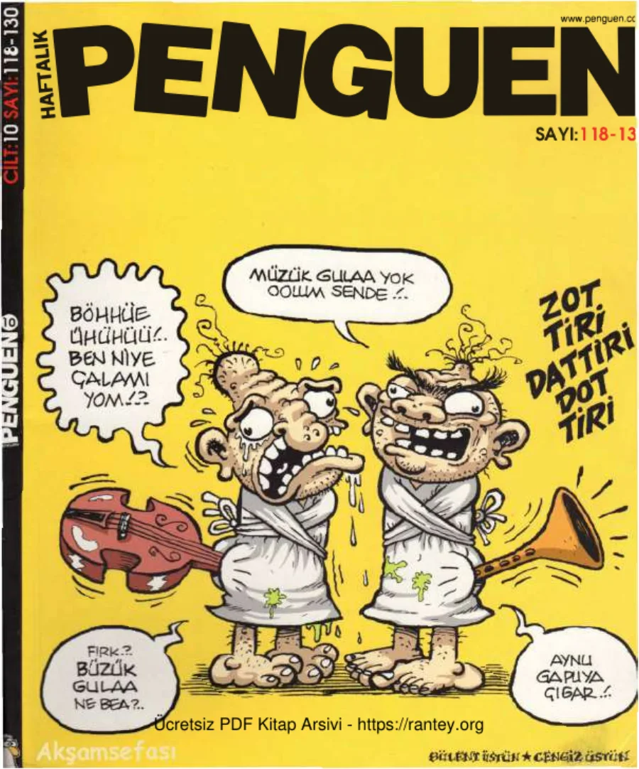 Penguen Cilt 10 Sayı 118 130 2004 kapak görseli