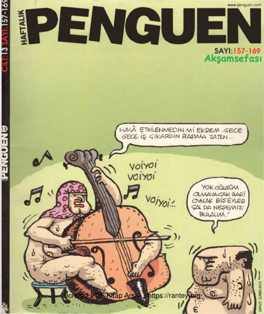 Penguen Cilt 13 Sayı 157 169 2005 kapak görseli