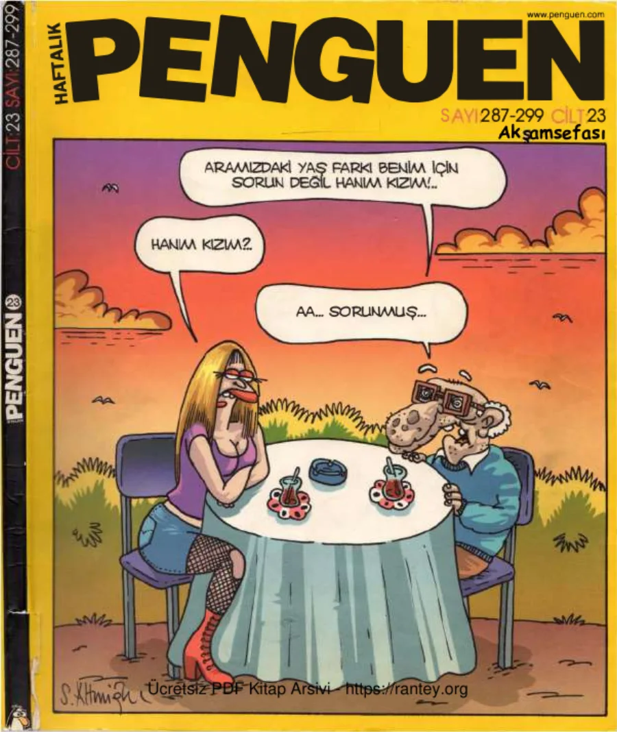 Penguen Cilt 23 Sayı 287 299 2008 kapak görseli