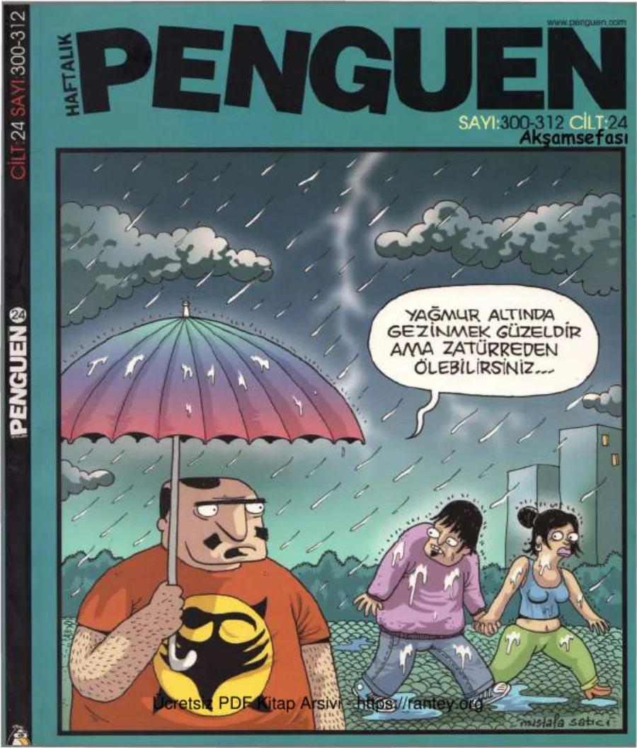 Penguen Cilt 24 Sayı 300 312 2008 kapak görseli