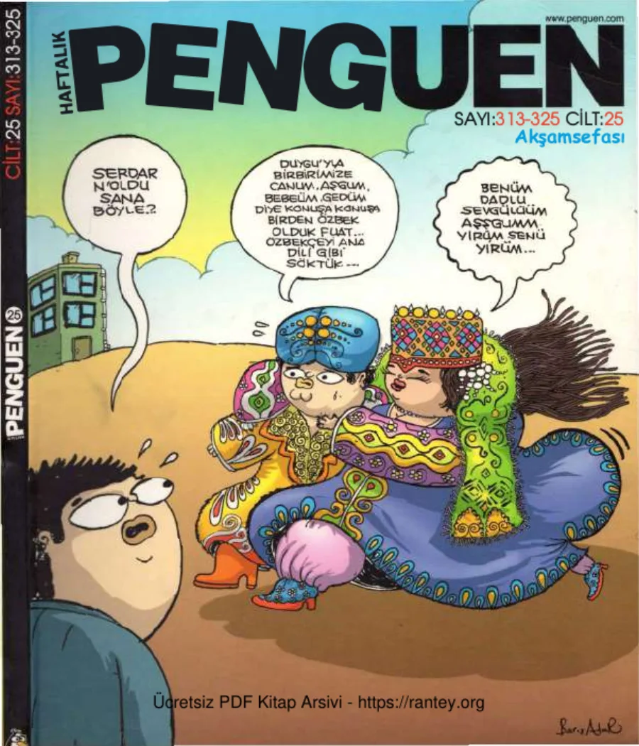 Penguen Cilt 25 Sayı 313 325 2008 kapak görseli