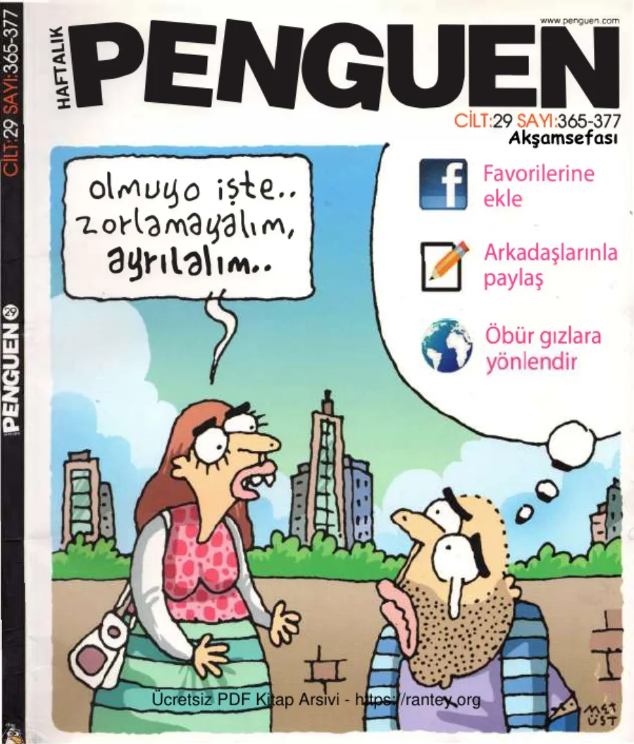 Penguen Cilt 29 Sayı 365 377 2009 kapak görseli