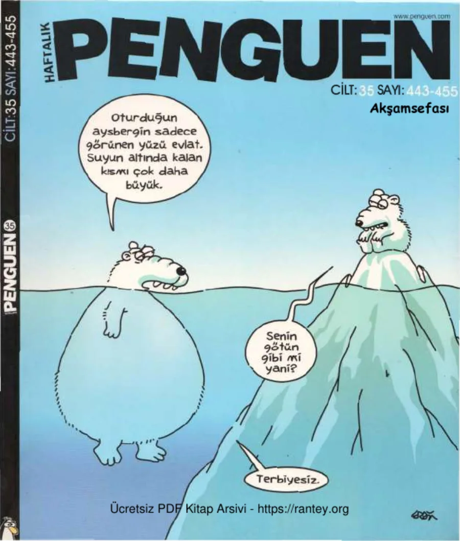 Penguen Cilt 35 Sayı 443 455 2011 kapak görseli