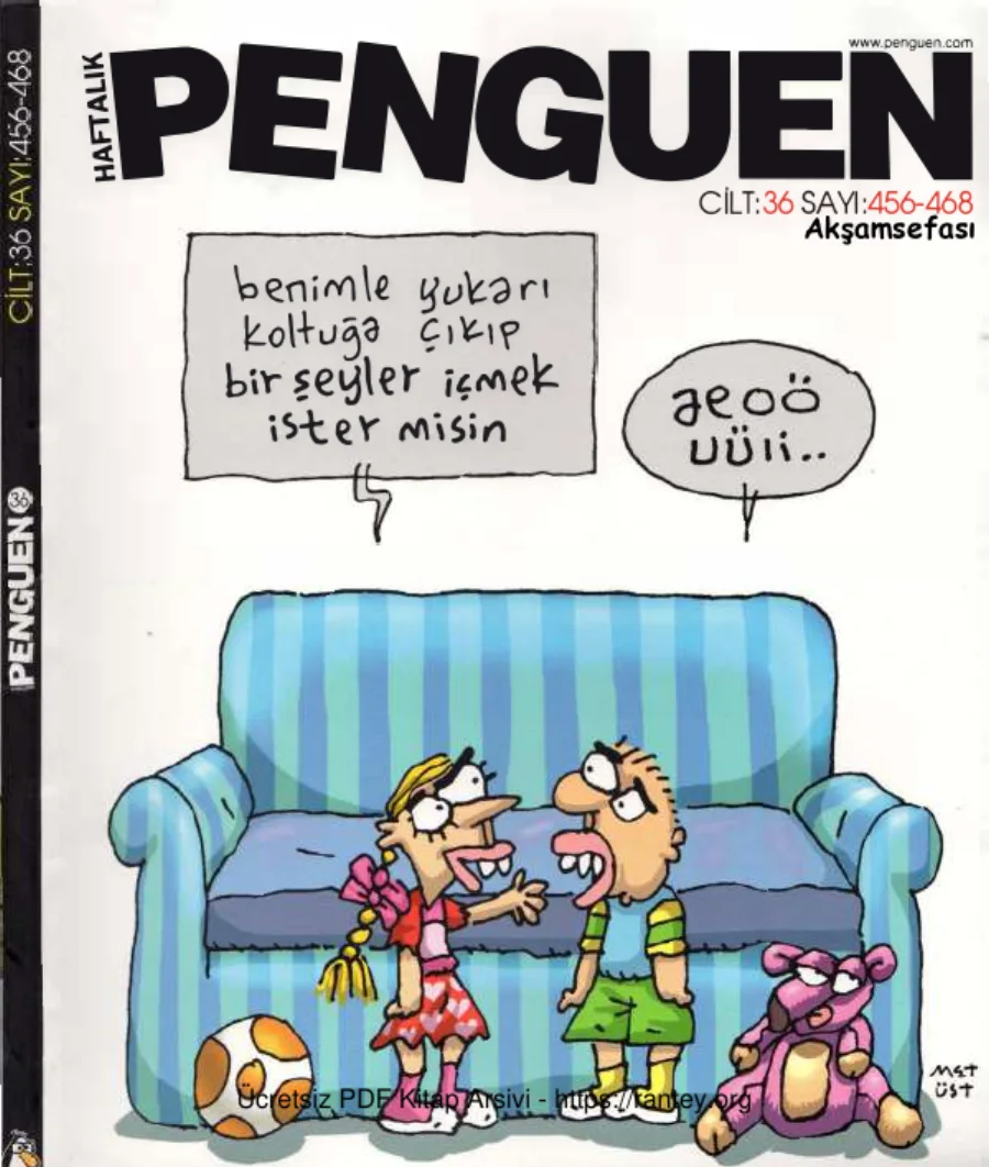 Penguen Cilt 36 Sayı 456 468 2011 kapak görseli