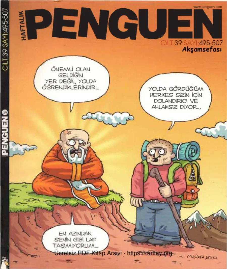 Penguen Cilt 39 Sayı 495 507 2012 kapak görseli