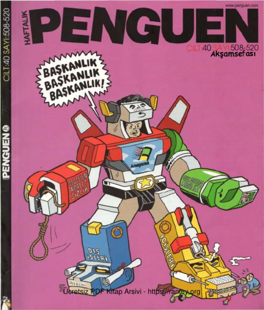 Penguen Cilt 40 Sayı 508 520 2012 kapak görseli