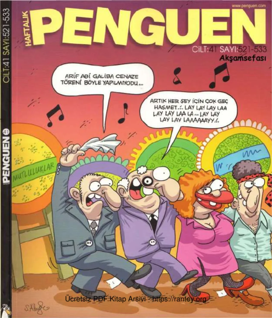 Penguen Cilt 41 Sayı 521 533 2012 kapak görseli