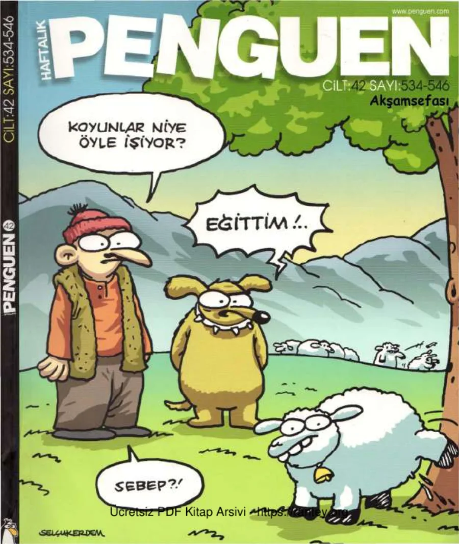 Penguen Cilt 42 Sayı 534 546 2012 kapak görseli