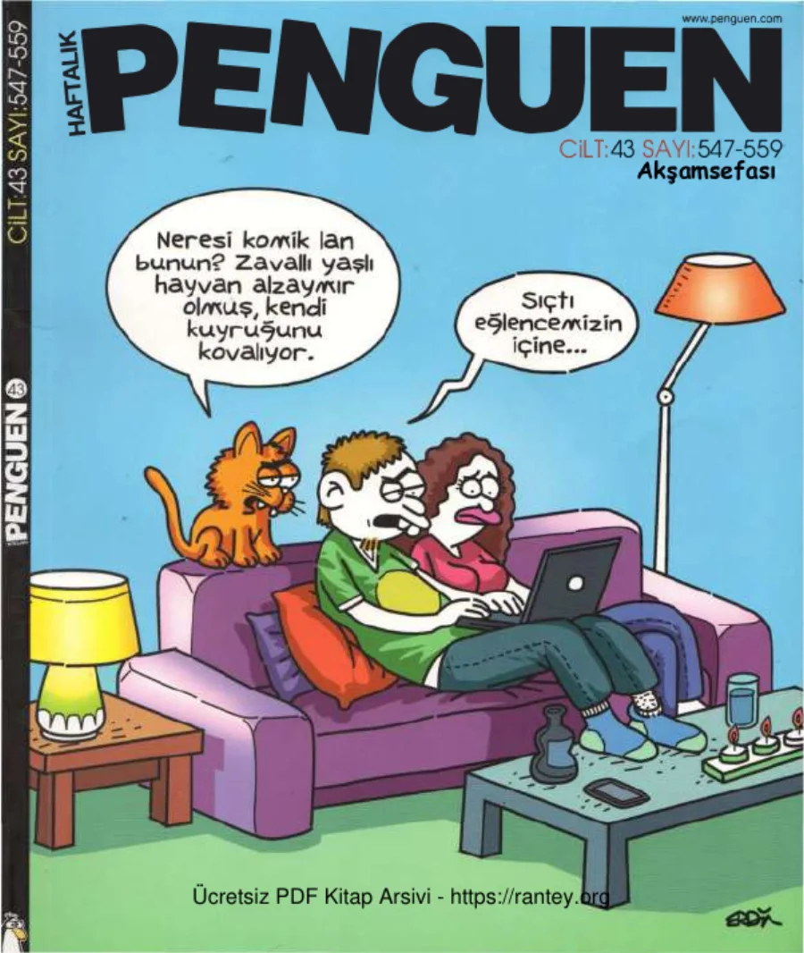 Penguen Cilt 43 Sayı 547 559 2013 kapak görseli