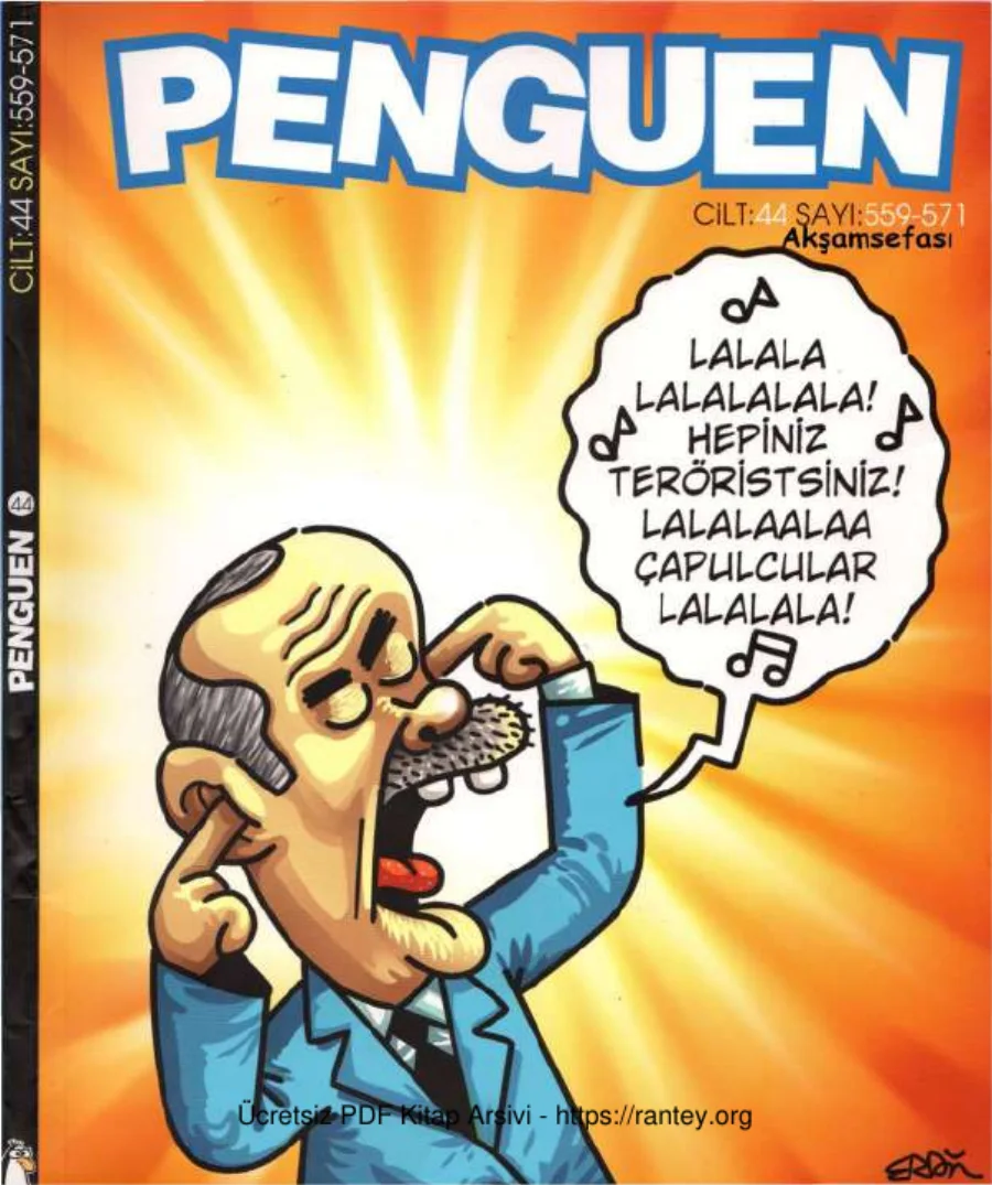 Penguen Cilt 44 Sayı 559 571 2013 kapak görseli